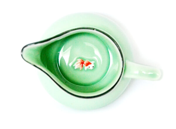 Porslinskanna guldfisk - Bild 2