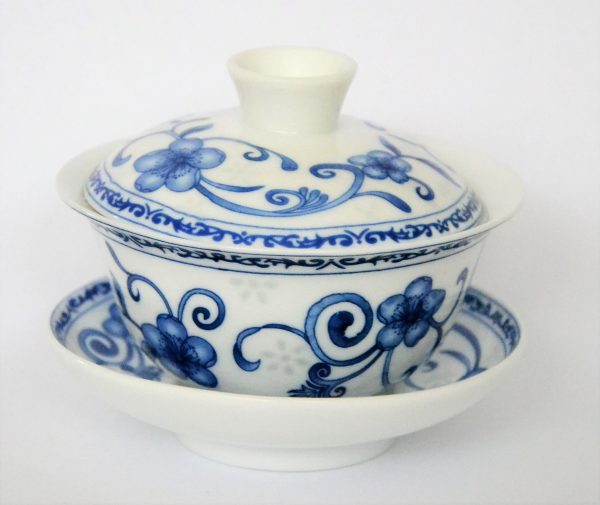 Gaiwan med blommor