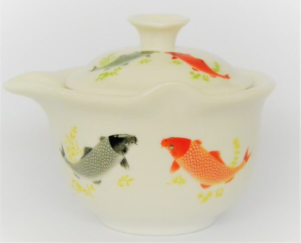 Gaiwan med sil Fiskar